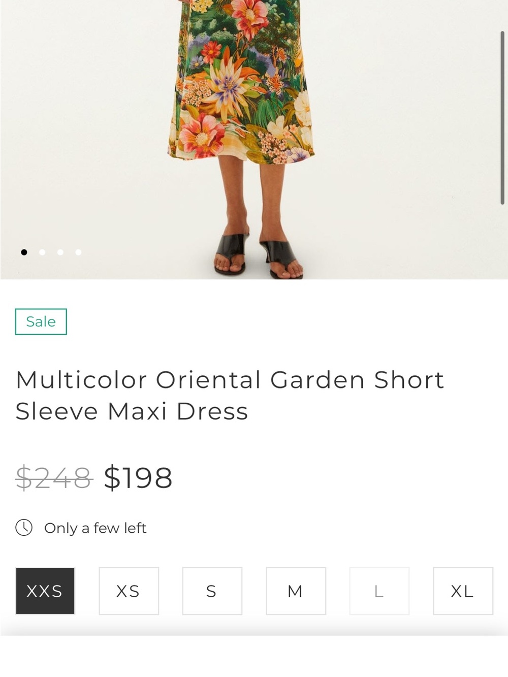 Farm Rio: ORIENTAL GARDEN MULTICOLOR
SHORT SLEEVE MAXI DRESS - Picture 11 of 11